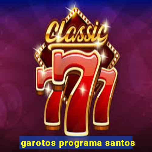 garotos programa santos